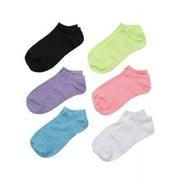 HUE Womens Super Soft Low Ankle Socks 6-Pack Style-U20032